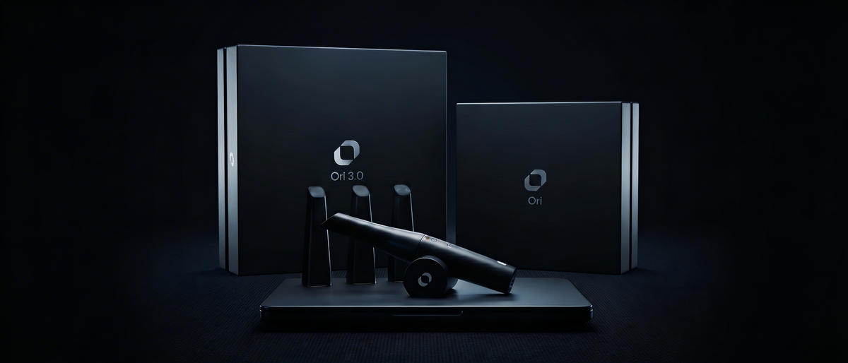 Ori 3.0 scanner and laptop